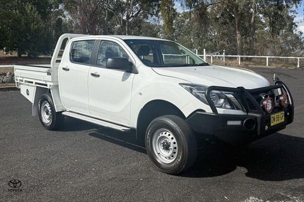 2019 Mazda BT-50 XT in White