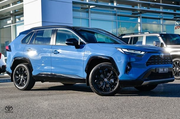 2022 Toyota RAV4 XSE (2WD) in Two Tone Blue