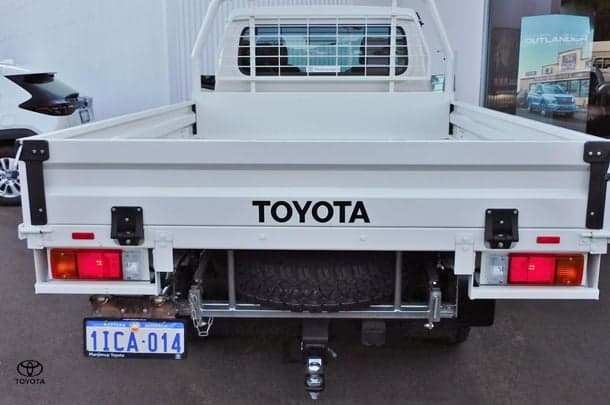 2024 Toyota Landcruiser WorkMate in White