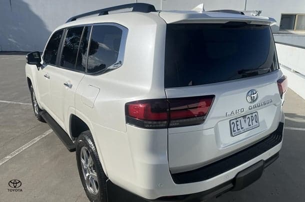 2023 Toyota Landcruiser Sahara in White