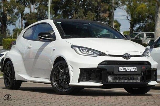 2024 Toyota Yaris GR GTS in White