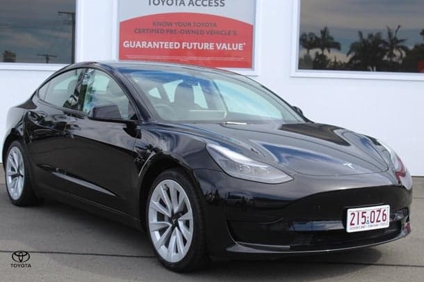 2023 Tesla Model 3 Rear-Wheel Drive in Black