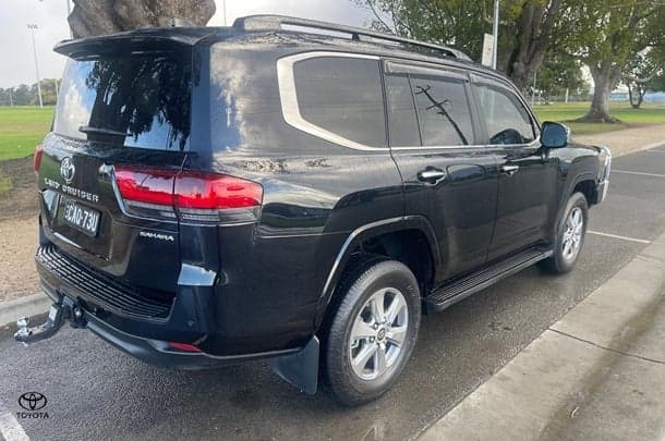 2026 Toyota Landcruiser Sahara in Black