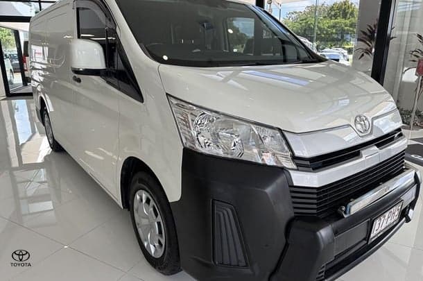 2023 Toyota Hiace LWB in White