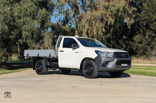 2022 Toyota Hilux Workmate in White