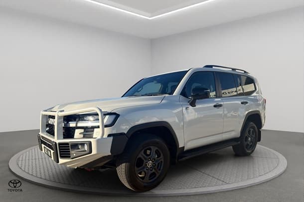 2025 Toyota Landcruiser GR Sport in White