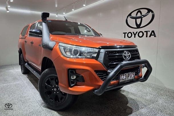 2018 Toyota Hilux Rogue in Orange