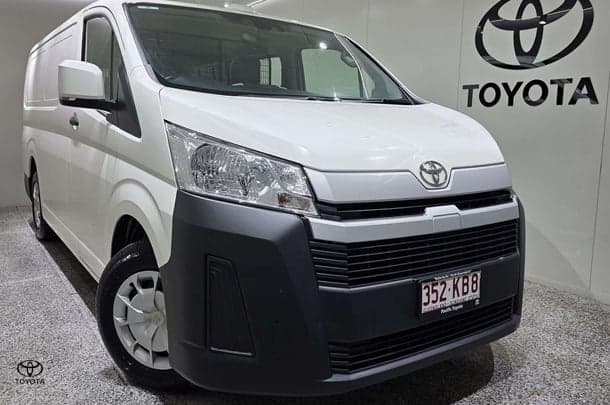 2024 Toyota Hiace LWB in White