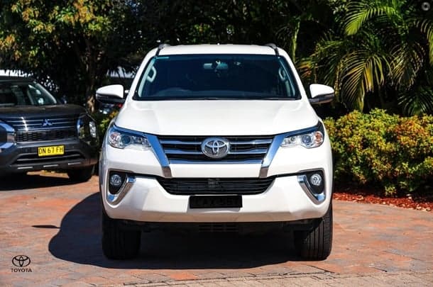 2018 Toyota Fortuner GXL in White