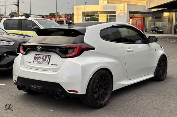 2022 Toyota Yaris GR in White