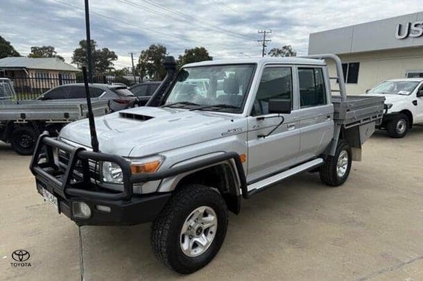 2023 Toyota Landcruiser GXL in Silver