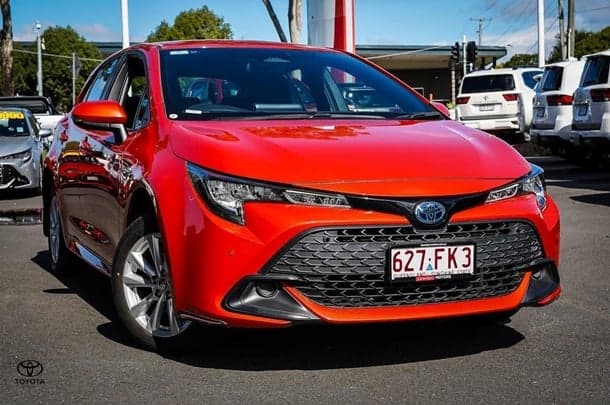 2022 Toyota Corolla Ascent Sport in Orange