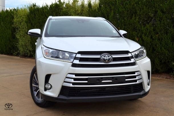 2019 Toyota Kluger GXL in White