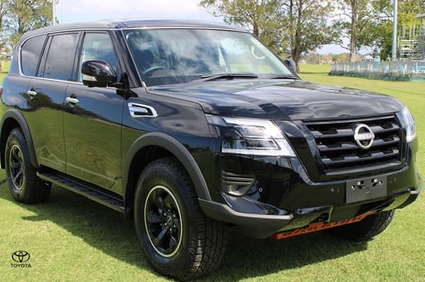 2026 Nissan Patrol Warrior in Black