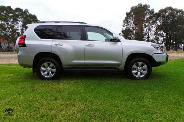 2021 Toyota Landcruiser Prado GXL in Silver