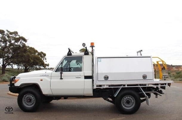 2019 Toyota Landcruiser Workmate in White