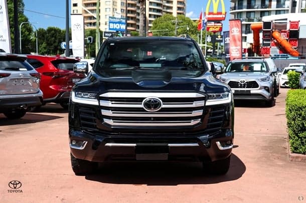 2022 Toyota Landcruiser Sahara ZX in Black