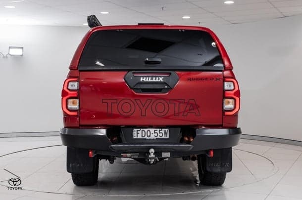 2020 Toyota Hilux Rugged X in Red