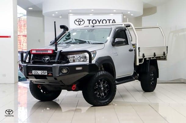 2021 Toyota Hilux SR in Silver