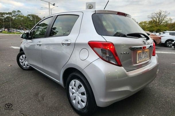 2013 Toyota Yaris YR in Silver