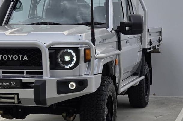 2024 Toyota Landcruiser Workmate in Silver