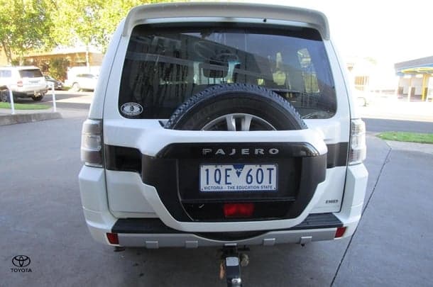 2019 Mitsubishi Pajero GLX in White