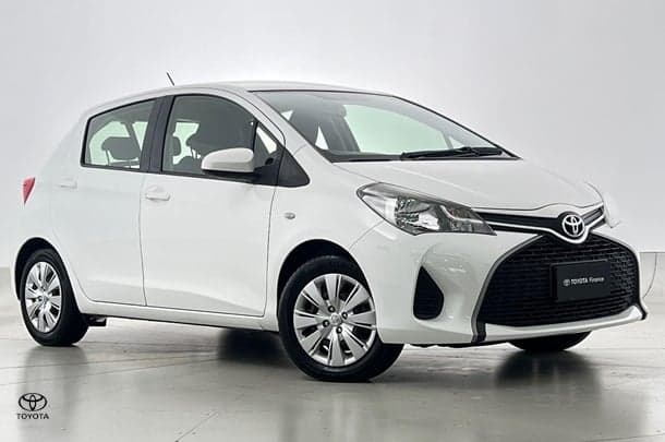 2016 Toyota Yaris Ascent in White