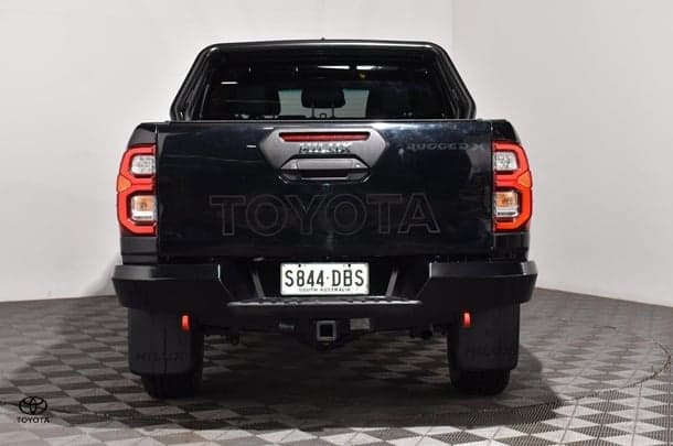 2022 Toyota Hilux Rugged X in Black
