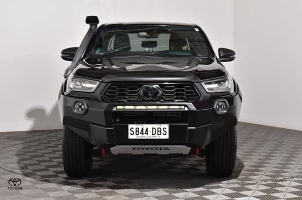 2022 Toyota Hilux Rugged X in Black