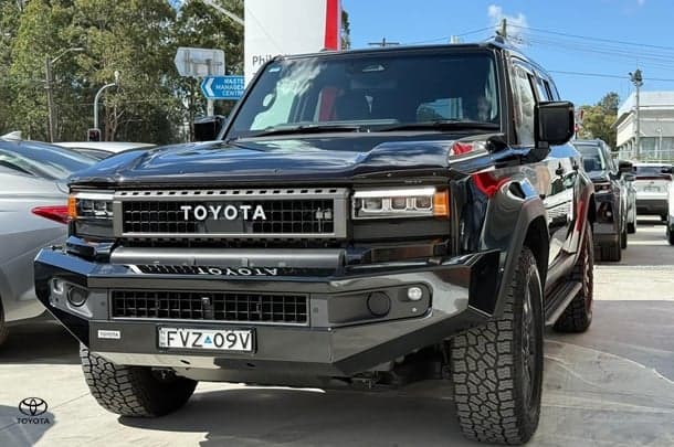 2025 Toyota Landcruiser Prado Altitude in Black