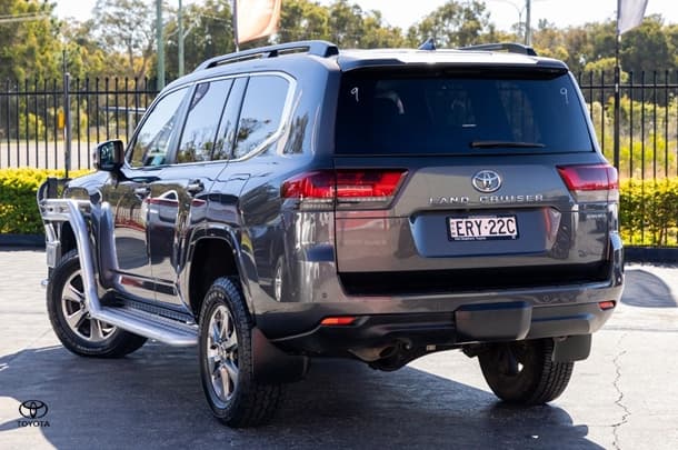 2021 Toyota Landcruiser Sahara in Grey