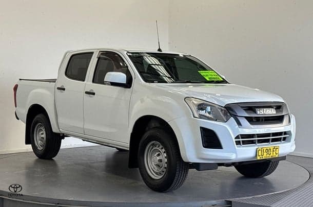 2019 Isuzu D-MAX SX High Ride in White