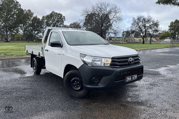 2024 Toyota Hilux Workmate in White