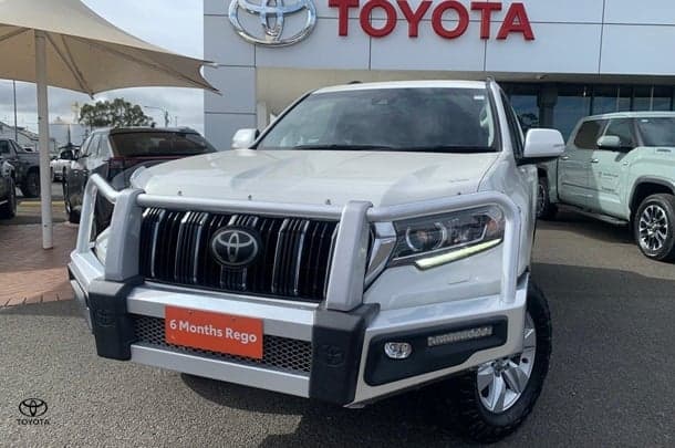 2017 Toyota Landcruiser Prado GXL in White