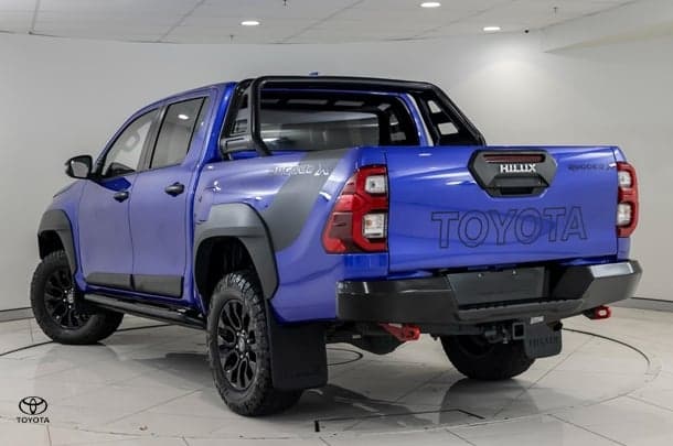2021 Toyota Hilux Rugged X in Blue