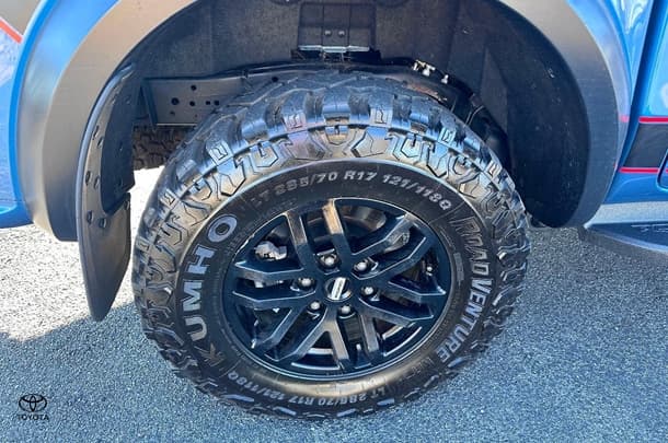 2021 Ford Ranger Raptor X in Black