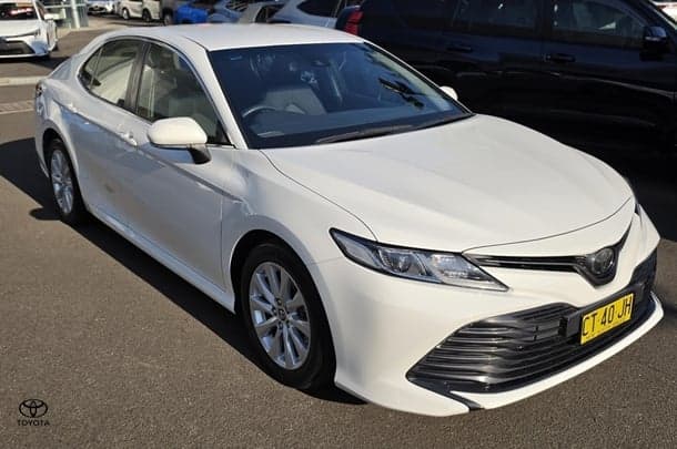2019 Toyota Camry Ascent in White