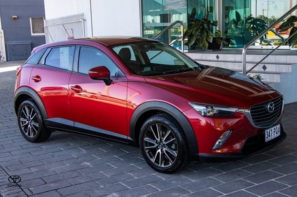 2015 Mazda CX-3 sTouring in Red