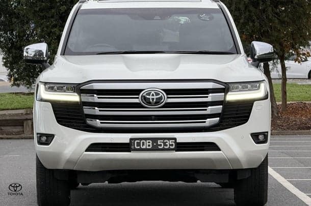 2023 Toyota Landcruiser Sahara in White