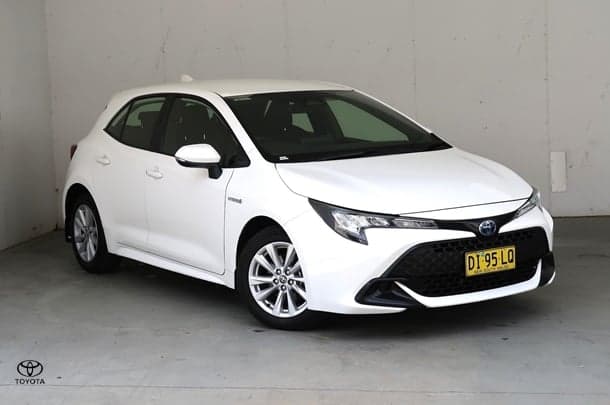 2023 Toyota Corolla Ascent Sport Hybrid in White