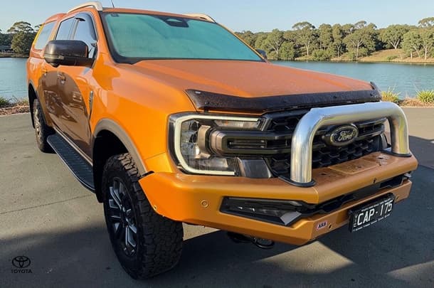 2022 Ford Ranger Wildtrak in Gold
