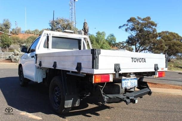 2022 Toyota Hilux Workmate in White