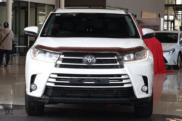 2019 Toyota Kluger AWD GRANDE in White
