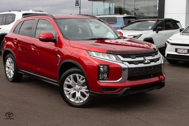 2021 Mitsubishi ASX ES Plus in Red