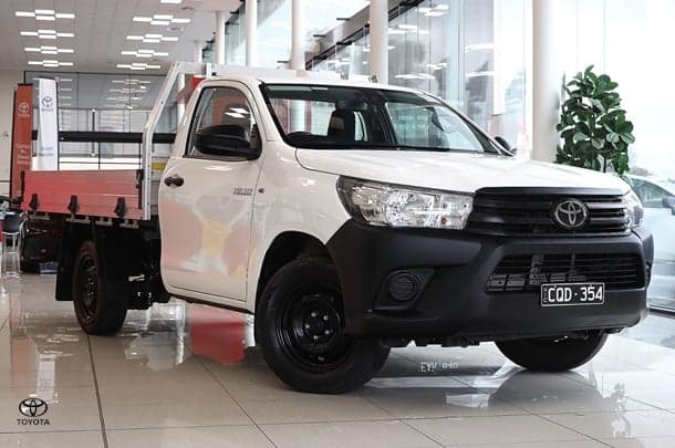2023 Toyota Hilux Workmate in White