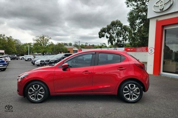 2014 Mazda 2 Genki in Red
