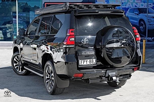 2023 Toyota Landcruiser Prado VX in Black