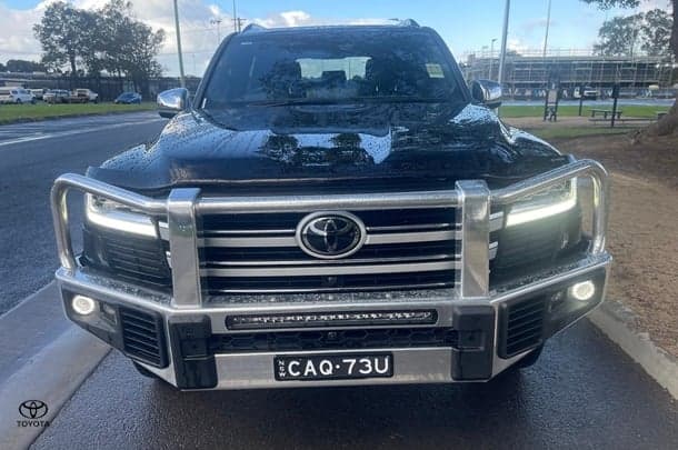 2026 Toyota Landcruiser Sahara in Black