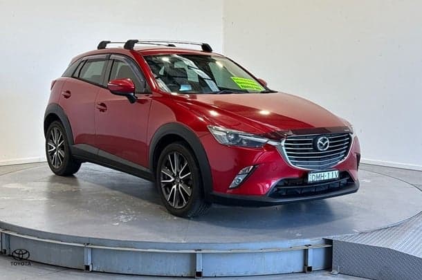 2017 Mazda CX-3 sTouring in Red