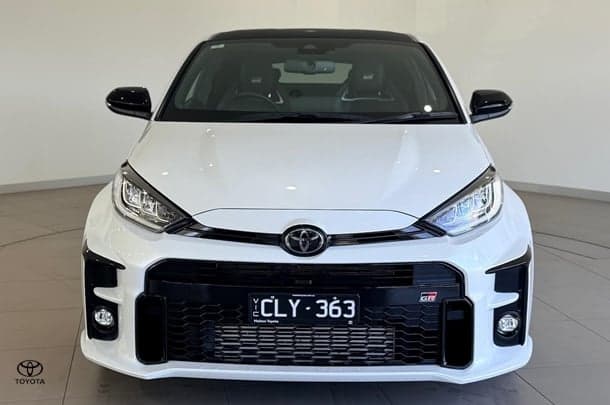 2023 Toyota Yaris GR in White